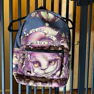 Alice in Wonderland Cheshire Cat Backpack